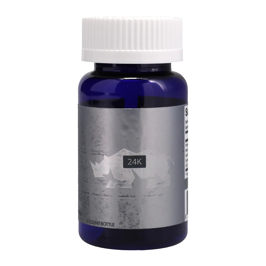 Rhino Platinum 24K Supplement - 6 Count